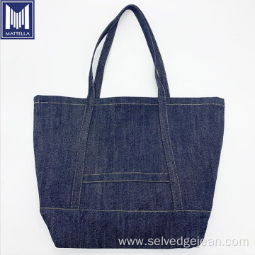 Ladies Vintage Denim Cloth Shoulder Tote Hand Bag